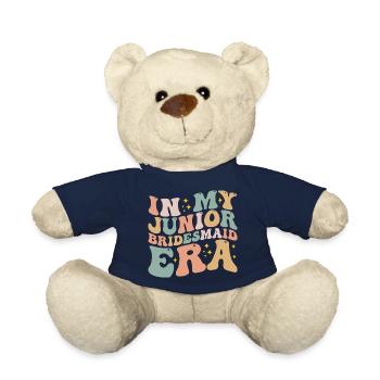 In My Junior Bridesmaid Era Fun Wedding Engagement - Nounours - bleu marine - Devant