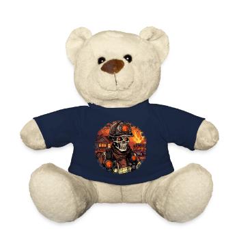 Skelette Feuerwehr / Feuerwehrmann Skelett - Teddy - French Navy - Vorne