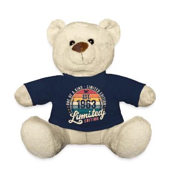 geburtstagsgeschenk 1963 Jahrgang 1963 Retro 1963 - Teddy - French Navy - Vorne