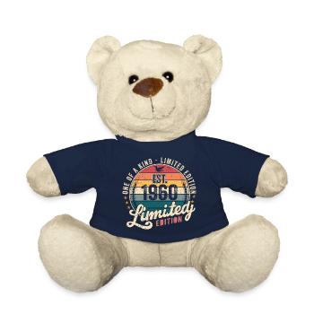 geburtstagsgeschenk 1960 Jahrgang 1960 Retro 1960 - Teddy - French Navy - Vorne