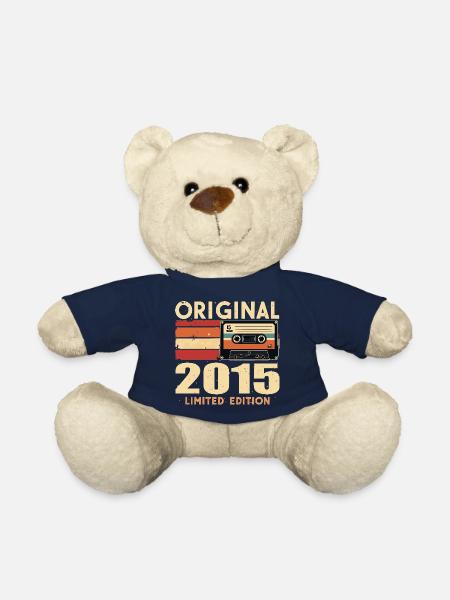 Geburtstag 2015 - Legendär Seit 2015 Geschenk 2015 - Teddy - French Navy