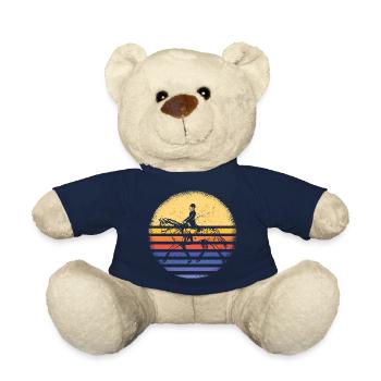 Jumper Rétro Sunset Saut d’obstacles - Nounours - bleu marine - Devant