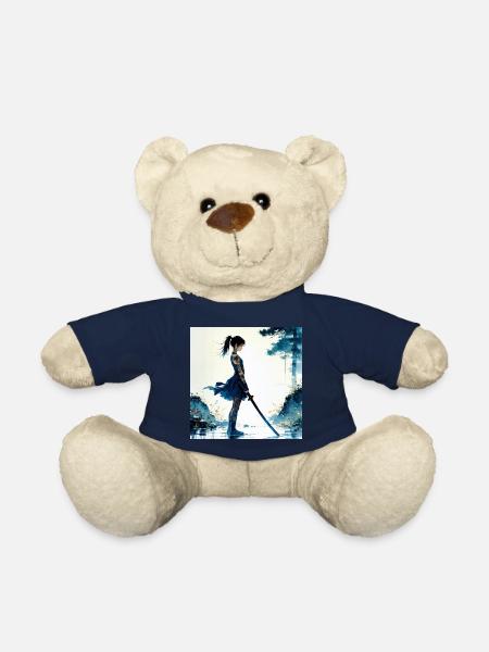 N-dless Nights: Megumi lost the fight - Teddy Bear - french navy