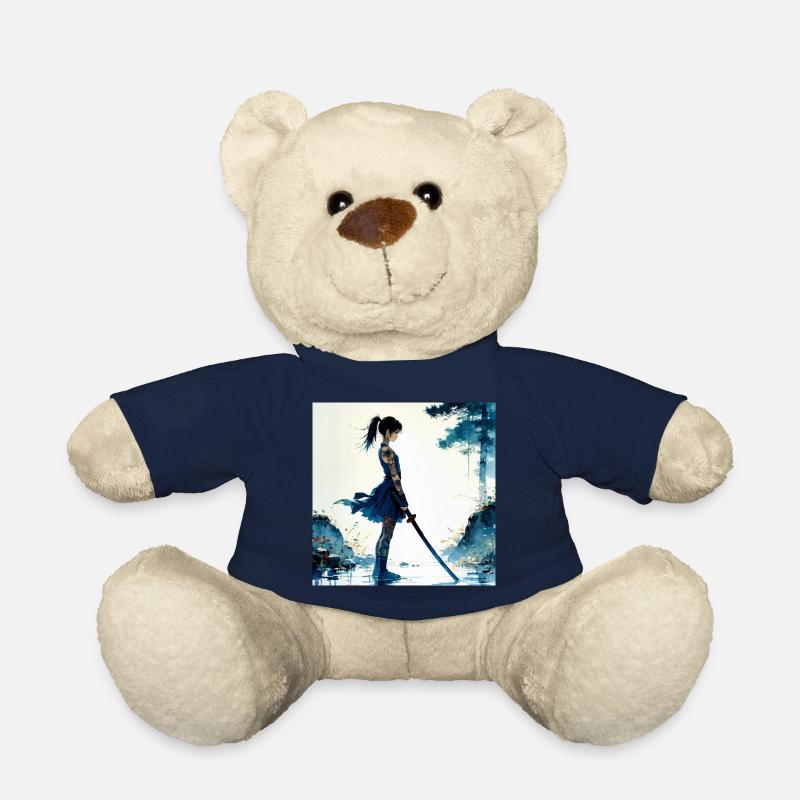 N-dless Nights: Megumi lost the fight - Teddy Bear - french navy