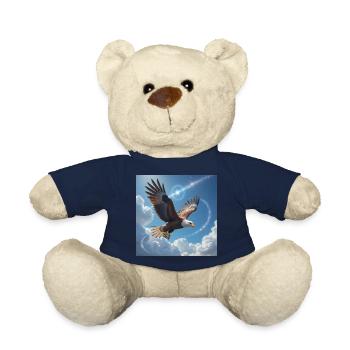 Krafttier Adler Majestätisch - Teddy - French Navy - Vorne