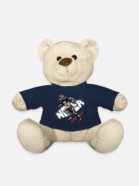 USA Flaggen Footballläufer Sprint - Teddy - French Navy