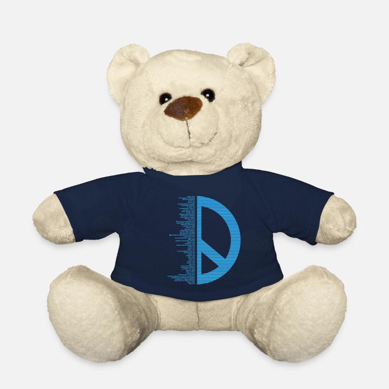 Pacifica - Paix - Nounours - bleu marine