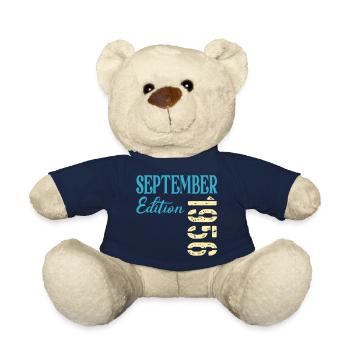 Septembre 1956 - 70e anniversaire - Nounours - bleu marine - Devant