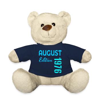 Août 1976 - 50e anniversaire - Nounours - bleu marine - Devant