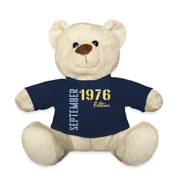September 1976, 50th birthday - Teddy Bear - french navy - Front