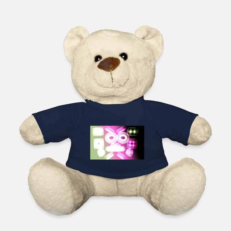 Figure/motif - Nounours - bleu marine