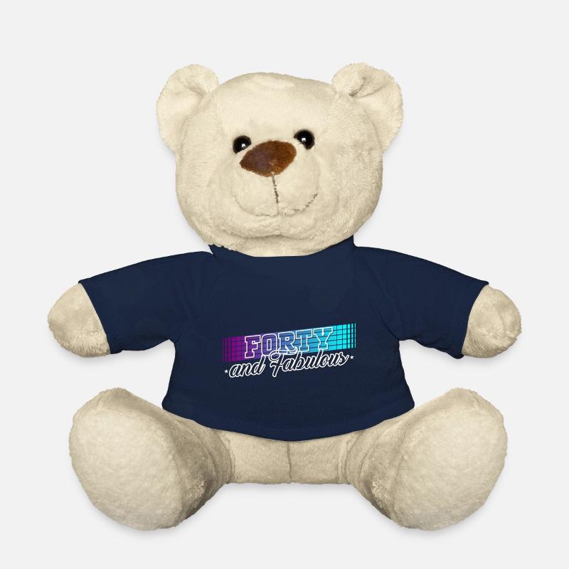 40. Geburtstag Geschenk Geburtstagsspruch 40 Jahre - Teddy - French Navy