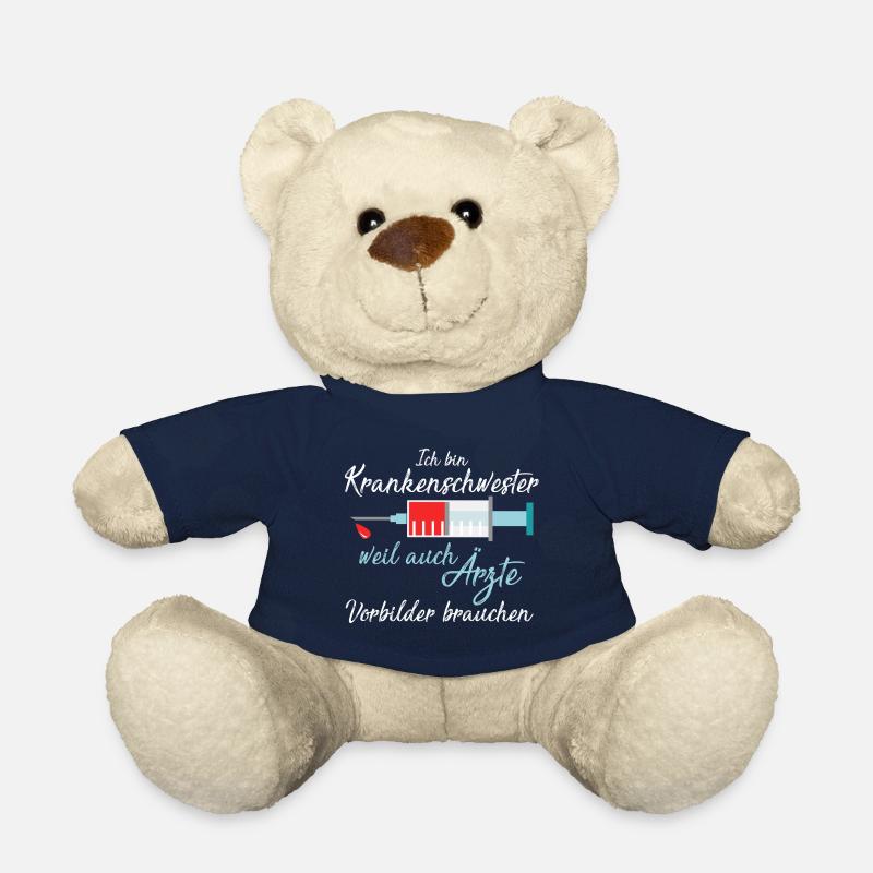 Krankenschwester weil Ärzte Vorbilder brauchen ! - Teddy - French Navy