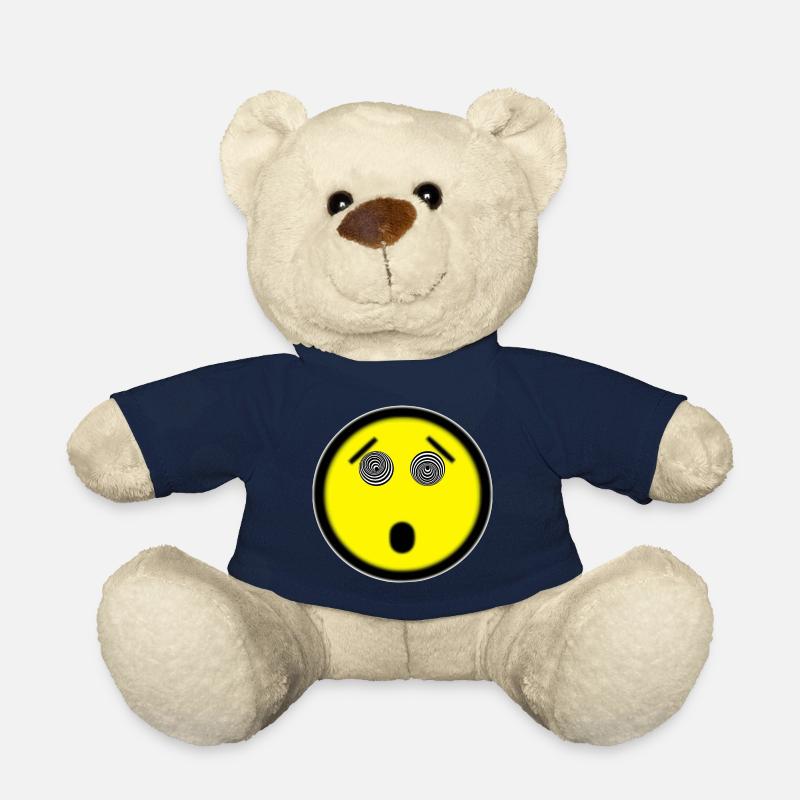 hypno smiley yellow - Teddy - French Navy