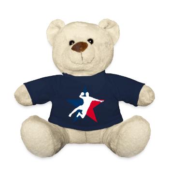 Ligue de handball - Nounours - bleu marine - Devant