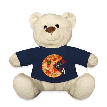 Pizza Pizza - Nounours - bleu marine - Devant
