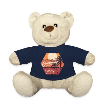 Original 1973 Retro 1973 Geburtstagsgeschenk - Teddy - French Navy - Vorne