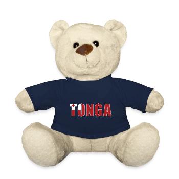 Tonga Rugby - Teddy Bear - french navy - Front