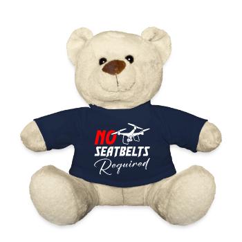 Drone Pas de ceintures de sécurité requises - Nounours - bleu marine - Devant