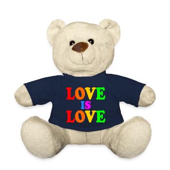 Love is love - Teddy - French Navy - Vorne