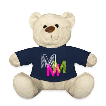 M Buchstabe - Teddy - French Navy - Vorne