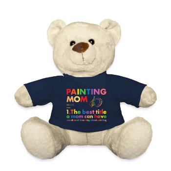 Painter Mom Definition Painting - Teddy - French Navy - Vorne