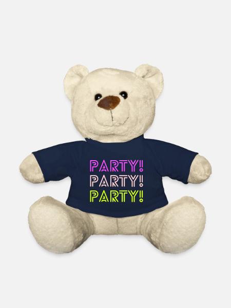 Parti! Parti! Parti! - Nounours - bleu marine