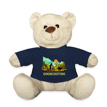 Dogscooting Bikejöring Zughundesport Design - Teddy - French Navy - Vorne