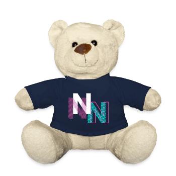 N Buchstabe Design - Teddy - French Navy - Vorne