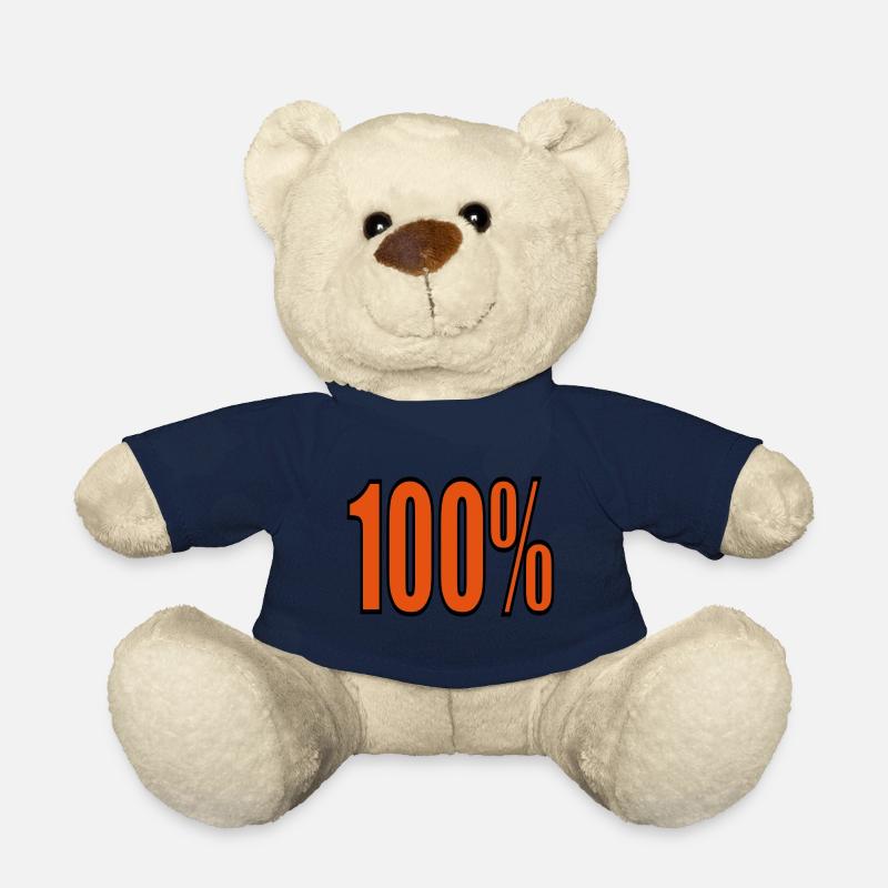 100% - Nounours - bleu marine