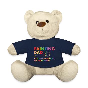 Peintre Papa Définition Peinture - Nounours - bleu marine - Devant