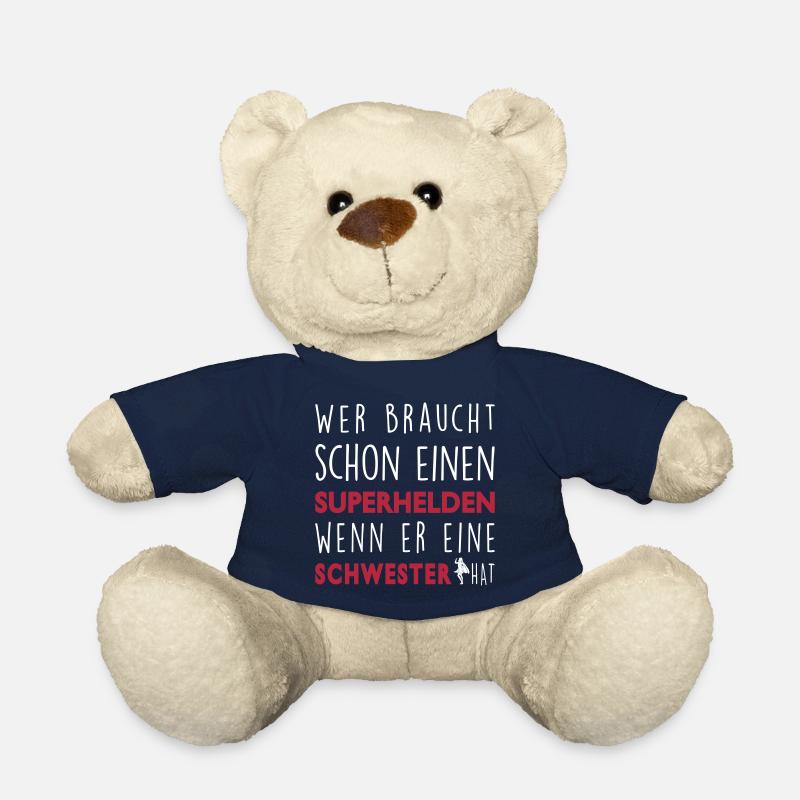 Meine Schwester-Superheld - Teddy - French Navy