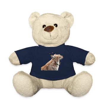 Linx chat chat lynx - Nounours - bleu marine - Devant