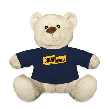 CREW Member Team Bride Staff JGA Group Team - Teddy Bear - french navy - Front