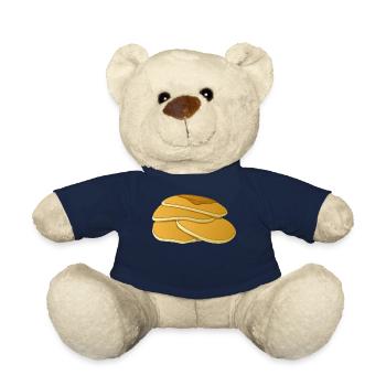 pancake pancakes crepes breakfast breakfast16 - Teddy Bear - french navy - Front