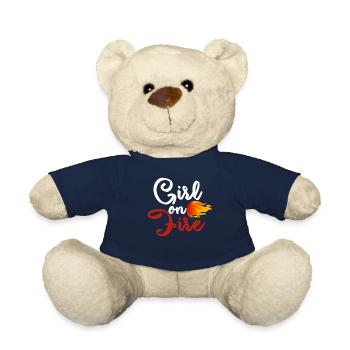 Girl on Fire - Lyrics - Idea - Teddy Bear - french navy - Front