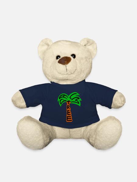palm tree palm tree - Teddy Bear - french navy