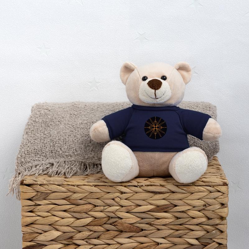 Goa Trance Pattern Teddy Bear