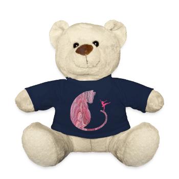 katze mit ballerina e 117 - Teddy - French Navy - Vorne