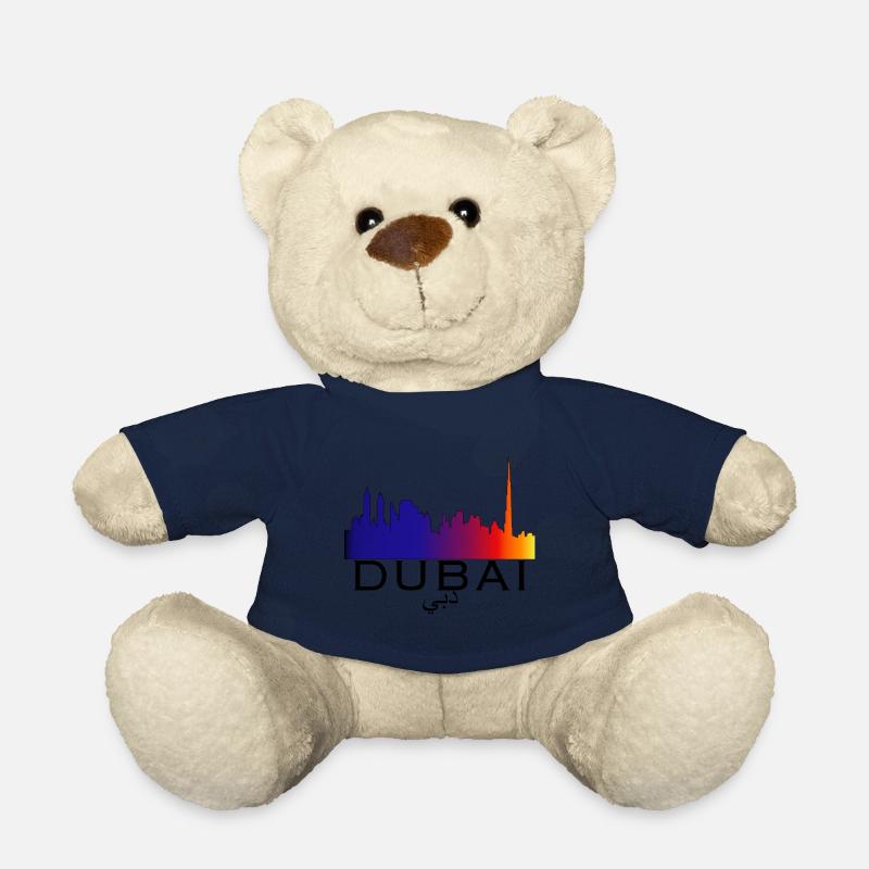 Skyline de Dubaï - Nounours - bleu marine