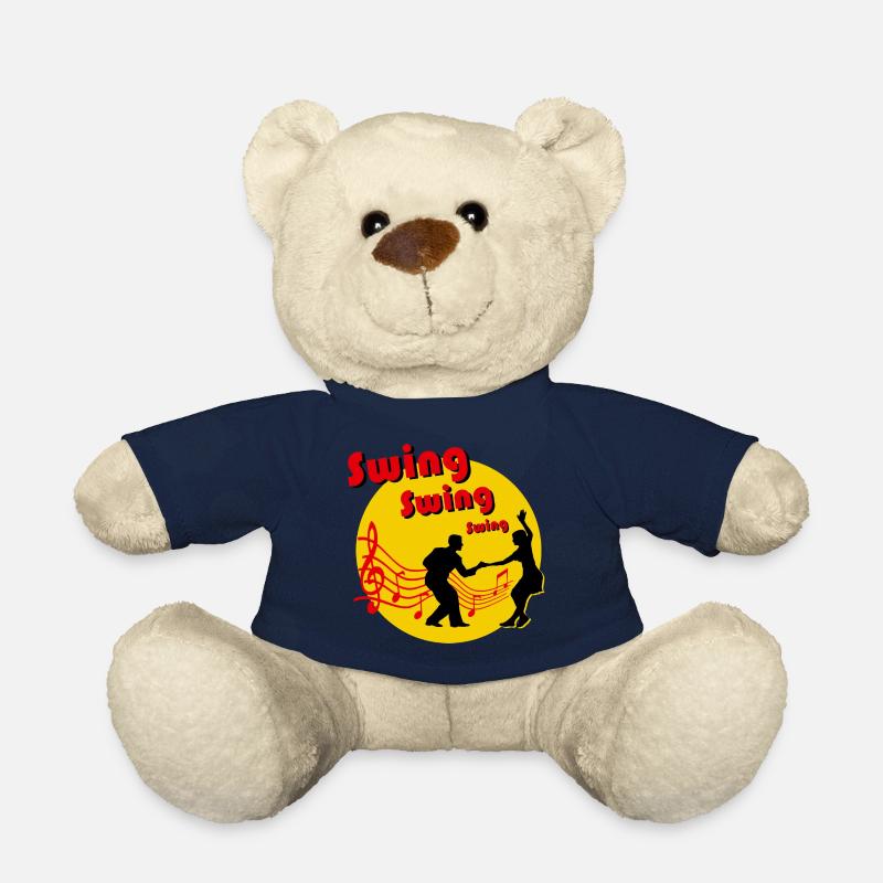 Paar, das Swing tanzt - Teddy - French Navy