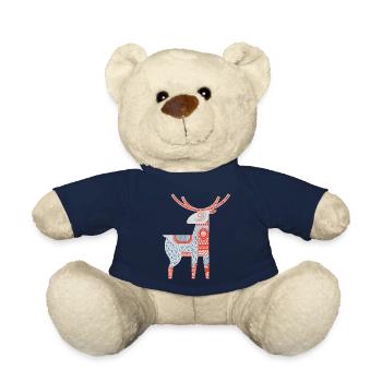 Reindeer Rentier - Teddy - French Navy - Vorne