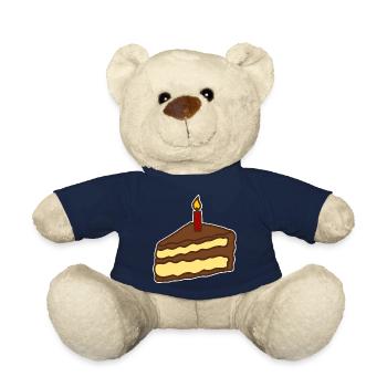 cake - Teddy Bear - french navy - Front