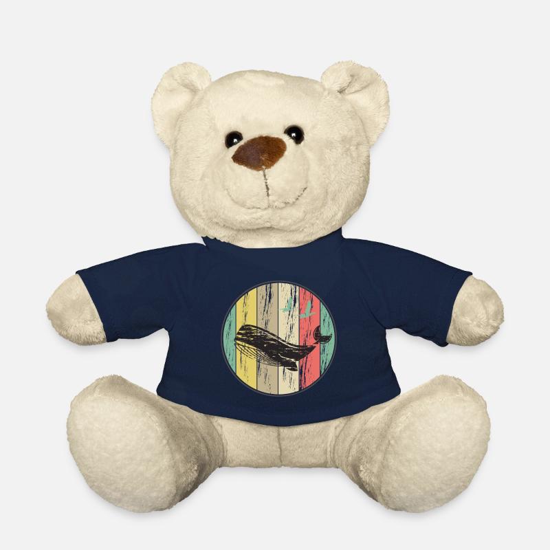 baleine - Nounours - bleu marine
