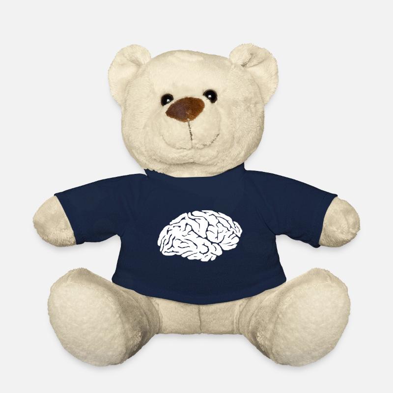 Brain brain - Teddy Bear - french navy