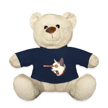 Cathode cat tomcat laser - Teddy Bear - french navy - Front