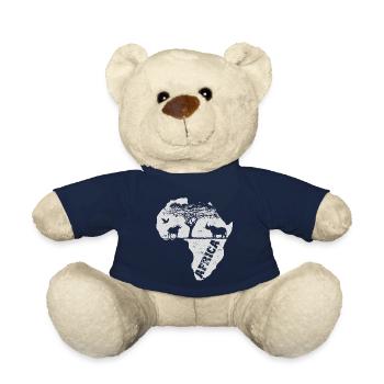 Afrique - Vie sauvage - Afrique - Nounours - bleu marine - Devant