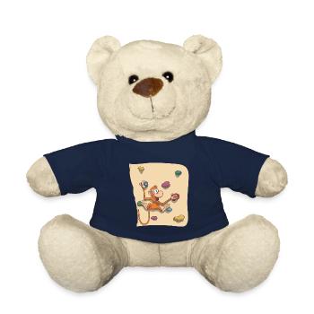 Affe beim Bouldern - Teddy - French Navy - Vorne