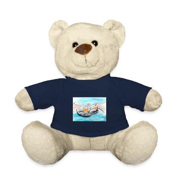 Fuchs in Venedig als Gondoliere - Teddy - French Navy - Vorne
