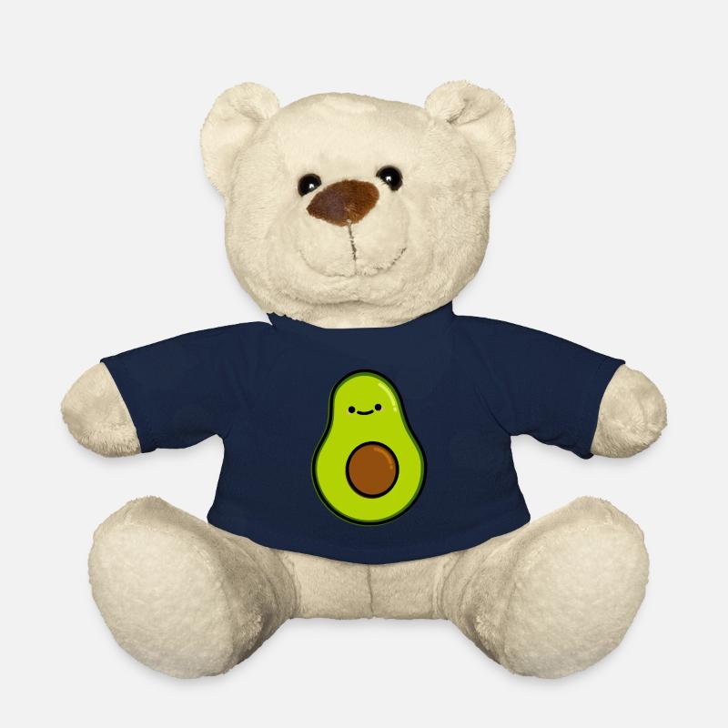 Cute Avocado - Teddy Bear - french navy